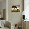 thumbnail image 4 of Nawypu Dinosaur in grass Canvas Wall Art Print, Dinosaur Artwork, 4 of 4