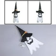 thumbnail image 3 of Halloween Hanging Ghost Witch Hats Led Light Up Ghost Windsocks for Decoration(Colorful Lights 3PACKS), 3 of 6
