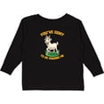 thumbnail image 3 of Inktastic Funny Goat Kid Joke Boys or Girls Long Sleeve Toddler T-Shirt, 3 of 5