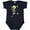 Navy Blue, variant on Inktastic Cute Dancing Skeleton Boys or Girls Baby Bodysuit