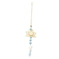 thumbnail image 2 of Atrapasueños con cadena, colgante brillante para coche azul, 2 of 9