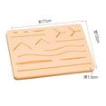 thumbnail image 4 of Silicone Skin Suture Practice Model For Medical Students With Double Eyelid Knotting Surgical Tools, 4 of 7