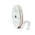 thumbnail image 5 of Offray Ribbon White Polyester Ribbon, 3.25" x 0.37", 5 of 7