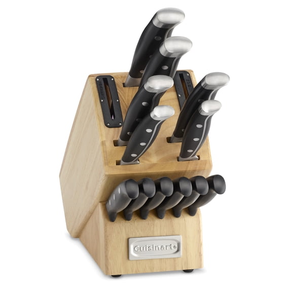 Cuisinart Nitrogen Infused with Built-In Sharpening Cutlery Block Set (15-Piece)