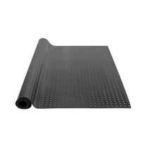 VEVOR Diamond-Plate Rubber Flooring Roll, 3 mm x 4 ft x 10 ft Garage Floor Mat, SBR Rubber Garage Flooring Roll