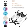 thumbnail image 3 of YUYUETIME 20Set Bead Keyring Making Kit High for Diy Beading Bar and Decorative Use, 3 of 8