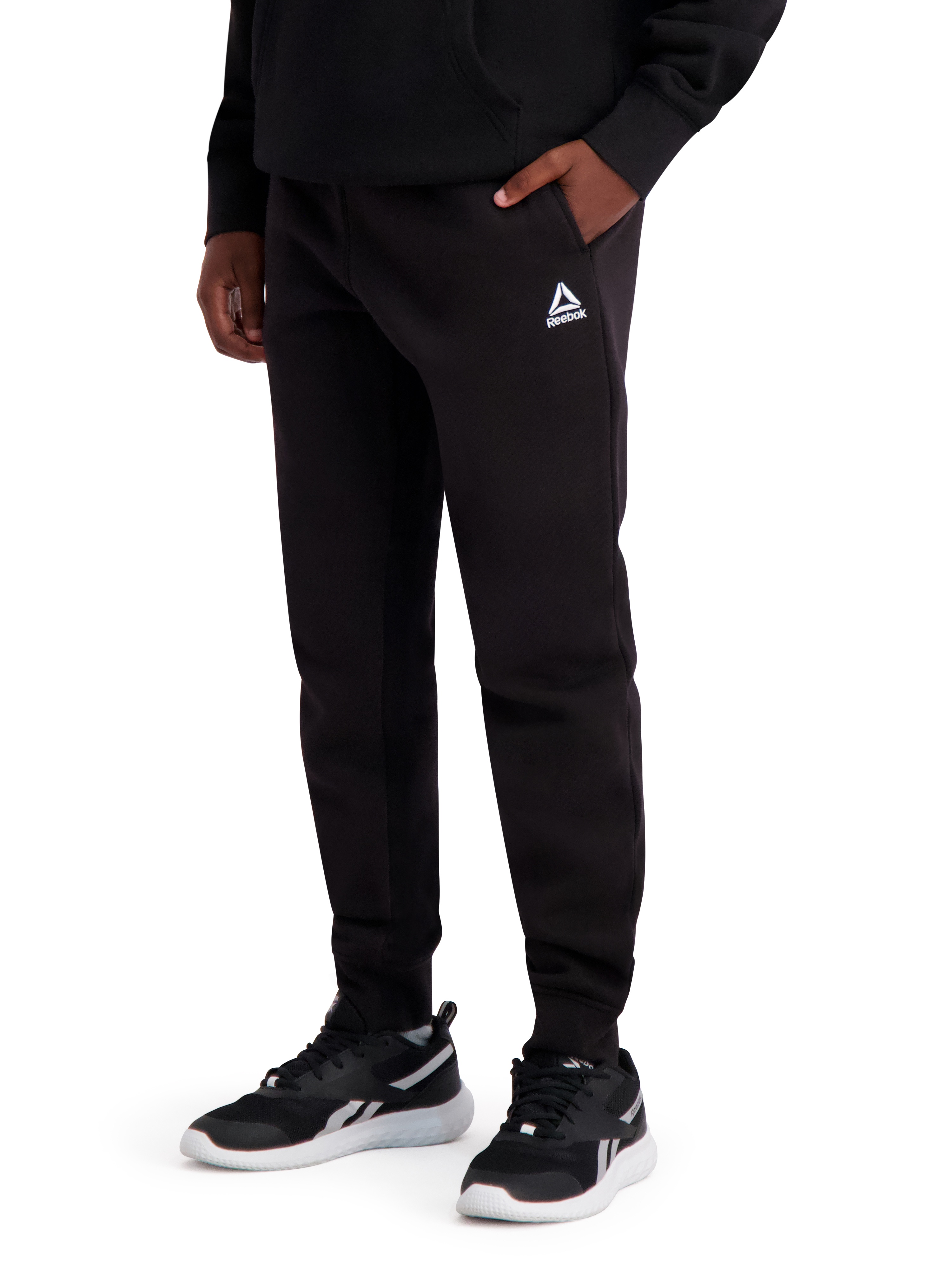 Reebok Boys Athletic Game Day Performance Fleece Jogger Pants