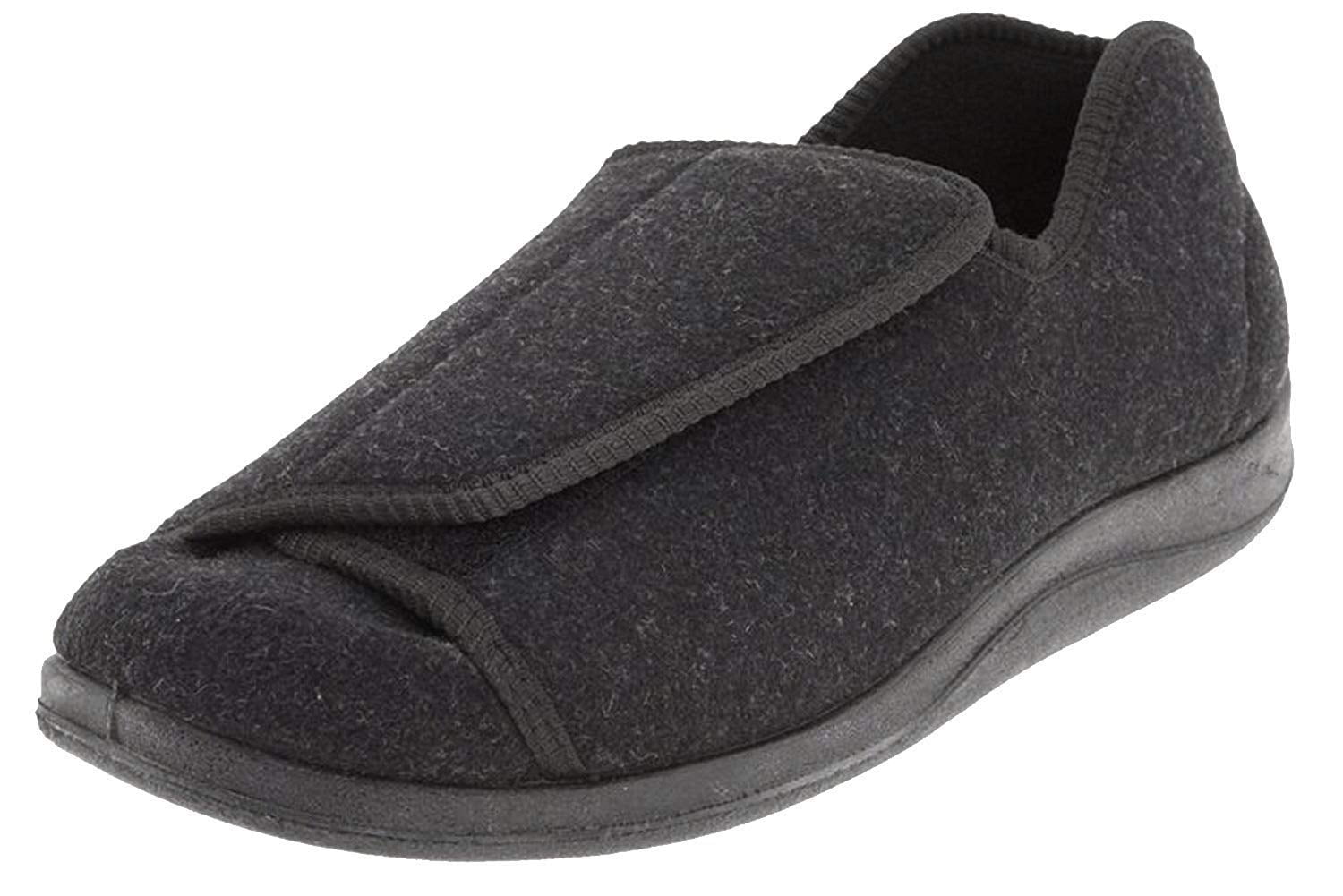 Foamtreads Men's Doctor, Charcoal Wool 