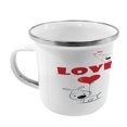 thumbnail image 2 of Love Steel Camping Mug, Funny Dogs with Heart My Pet Best Friends Companions Ever House Animal Theme, Printed Thermal Cup for Camping and Outdoor Activities, by Ambesonne, 2 of 2