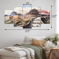 thumbnail image 4 of Designart "Forbidden City China Art painting II" Chinese Art Living Room Set, 4 of 5