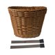 thumbnail image 2 of Cesta de bicicleta infantil con correas para bicicletas infantiles, Marron oscuro, 2 of 8
