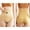 Beige, variant on WCJM Women's Panties High Waisted Shapewear for Women Tummy Control Shorts Body Shaper Under Dress Faja Waist Trainer(Purple,2XL)
