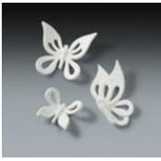 Cake Decoration Gum Paste Cutout Butterflies- White