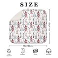 thumbnail image 4 of White Christmas Tree Pattern Dish Drying Mat for Kitchen 1 Pack, Ultra Absorbent Microfiber Dishes Drainer Mats,16x18in(41x46cm), 4 of 6