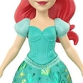 thumbnail image 3 of Disney Princess Ariel Posable Small Doll in Shiny Outfit with Removable Skirt, Inspired by Movie, 3 of 7