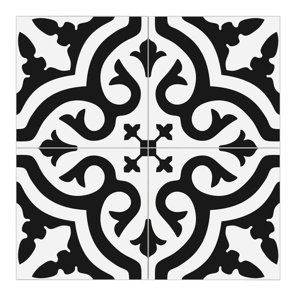 Adhesivo para azulejos The Tiles Plaza, despega y pega, encáustico, 10 hojas