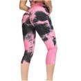 thumbnail image 4 of LoyisViDion Woman Pants Women Workout Leggings Fitness Pants Sports Running Pocket Yoga Athletic Pants Hot Pink S, 4 of 7