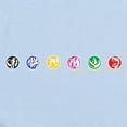 thumbnail image 2 of CafePress - Power Rangers Dino Zord Emblems - Baby Light Bodysuit, Size Newborn - 24 Months, 2 of 4