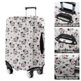 thumbnail image 5 of White Cow Strawberry Heart Pattern Luggage Cover Fashion Suitcase Cover Baggage Covers Fit 25-28 Inch Luggage (Go Travel), 5 of 5