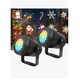 thumbnail image 1 of 2pcs Proyector De Luces Navidad Led color negro, 1 of 4