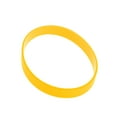 thumbnail image 5 of Unique Bargains 24 Pcs Solid Silicone Bracelets for Sports Yellow, 5 of 6