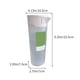 thumbnail image 3 of Hervidor de agua para refrigerador de 1 L, gran capacidad, resistente a altas temperaturas, para preparar té frío en casa, botella para té de frutas, plástico sin BPA, diseño plegable, 3 of 7