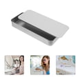 thumbnail image 1 of HAMPPLIES Organizador Rectangular De Metal Plateado Con Deslizante Para Cosméticos Y Objetos Pequeños, 1 of 8