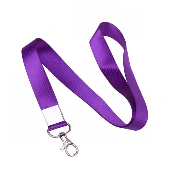 AUQ 2 pcs Lanyard,Long Neck Lanyard Key Lanyard Strap,Purple