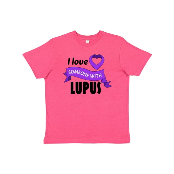 Inktastic I Love Someone with Lupus Youth T-Shirt