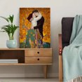 thumbnail image 5 of Klimt Kiss Mosaic Canvas Print Wall Art Home Decor for Living Room Bedroom Hotel Office Restaurant, 5 of 8