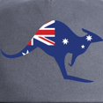 thumbnail image 2 of CafePress - Australian Flag Kangaroo Cap - Adjustable 100% Brushed Unisex Casual Cotton Baseball Cap, Beige, 1, 2 of 2