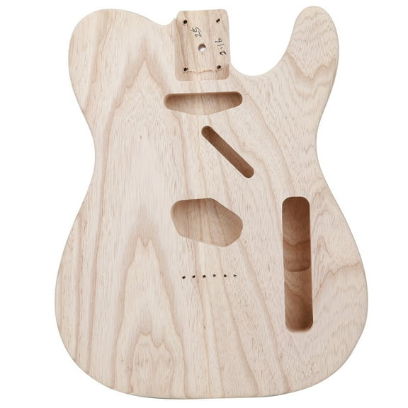Wood Unfinished Electric Guitar Body Prepunched Handcrafted DIY Musical Instrument Accessory for TLWood