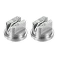 thumbnail image 1 of Uxcell 2-Pack Flat Fan Spray Tip, 1.8mm 65 Grados Puntas de Boquilla de Rociador de Acero Inoxidable, 1 of 1