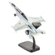 thumbnail image 2 of Modelo de avión de combate F18 a escala 1/100, modelo de avión, juguete para niños, aviación conmemorativa. azul claro, 2 of 9