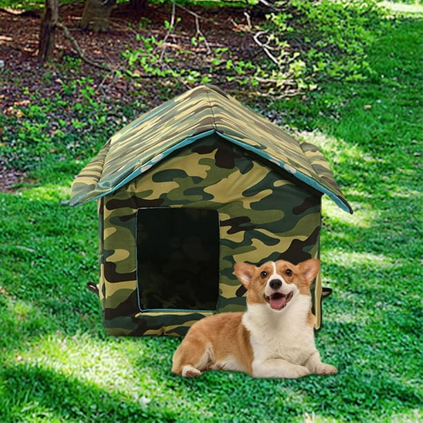 Casa para gatos al aire libre, tienda de campaña, , nido, , aislado, lavable, para dormir, cueva de invierno, cama para mascotas para , Cuadrado 40x38x35cm Fernando Perros Cama Gato