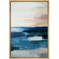 thumbnail image 3 of IDEA4WALL Framed Canvas Wall Art Abstract Multicolor Block Canvas Prints Home Artwork Decor Contemporary Relax/Calm Landscape Paint for Living Room, Bedroom, Dining Room - 16"x24" Natural, 3 of 5
