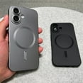 thumbnail image 4 of Luxury Matte Magnetic For Magsafe Wireless Charging Case For iPhone 16 15 14 Pro Max Plus 13 12 11 XR X XS 7 8 Shockproof Cover NV For iPhone X or XS, 4 of 6