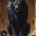 thumbnail image 6 of WYYP A Majestic Lion Waterproof Resistant Fabric Polyester Fiber Tablecloth White, 6 of 8