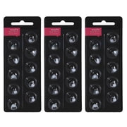Hearing Aid Domes for Oticon Replacements,Oticon Minifit Double Vent Bass Domes (8 mm/3 Pack）,Universal Domes for Oticon Hearing Aid Supplies