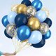 thumbnail image 2 of Globos metálicos de látex perlado, confeti do, para cumpleaños, bodas, baby showers y ración de fiestas, 31, 36, 37, 51 y 101 unidades., 2 of 6
