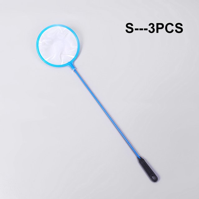 CAROOTU 3Pcs/set Fish Net Artemia Shrimp Filter Mini Portable High Density Mesh Filter Net Aquarium Cleaning Accessories