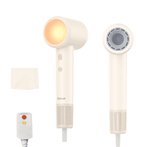 Elova Hair Dryer, 150000 RPM Brushless Motor Blow Dryer, 200 Million Negative Ionic, Low Noise Professional Hair Dryer with Nozzle, Portable Hair Blow Dryer for Home Travel