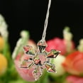 thumbnail image 5 of Puntoco 12Pcs Christmas Snowflake Clear Crystal Acrylic Rhinestone Frozen for Xmas Tree Pendant Diy Decorative Craft Scrapbooking Decor Puntoco Puntoco-2075, 5 of 5