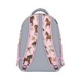 thumbnail image 3 of Waterproof School Backpack with Horse & Flower Print - Ergonomic Student Backpack for Teens, Lightweight Durable Bookbag with Spinal Support & Breathable Straps, 3 of 5