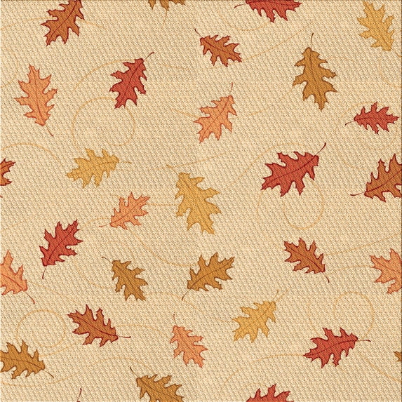 Ahgly Company Machine Washable Indoor Square Transitional Khaki Gold Area Rugs, 8' Square