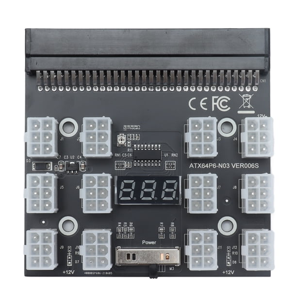 Placa adaptadora de fuente de alimentación, placa de conexión Fuente de alimentación Placa de conexión de alimentación Placa adaptadora de servidor Construcción robusta