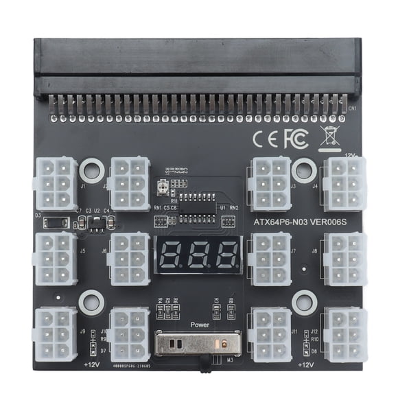 Placa adaptadora de fuente de alimentación, placa de conexión Fuente de alimentación Placa de conexión de alimentación Placa adaptadora de servidor Construcción robusta