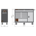 thumbnail image 3 of SHOPMAX Rolling Tool Boxes and Organizers, steel Black, 18.11 x 51.57 x 42.72", 205.6 lb, 3 of 4