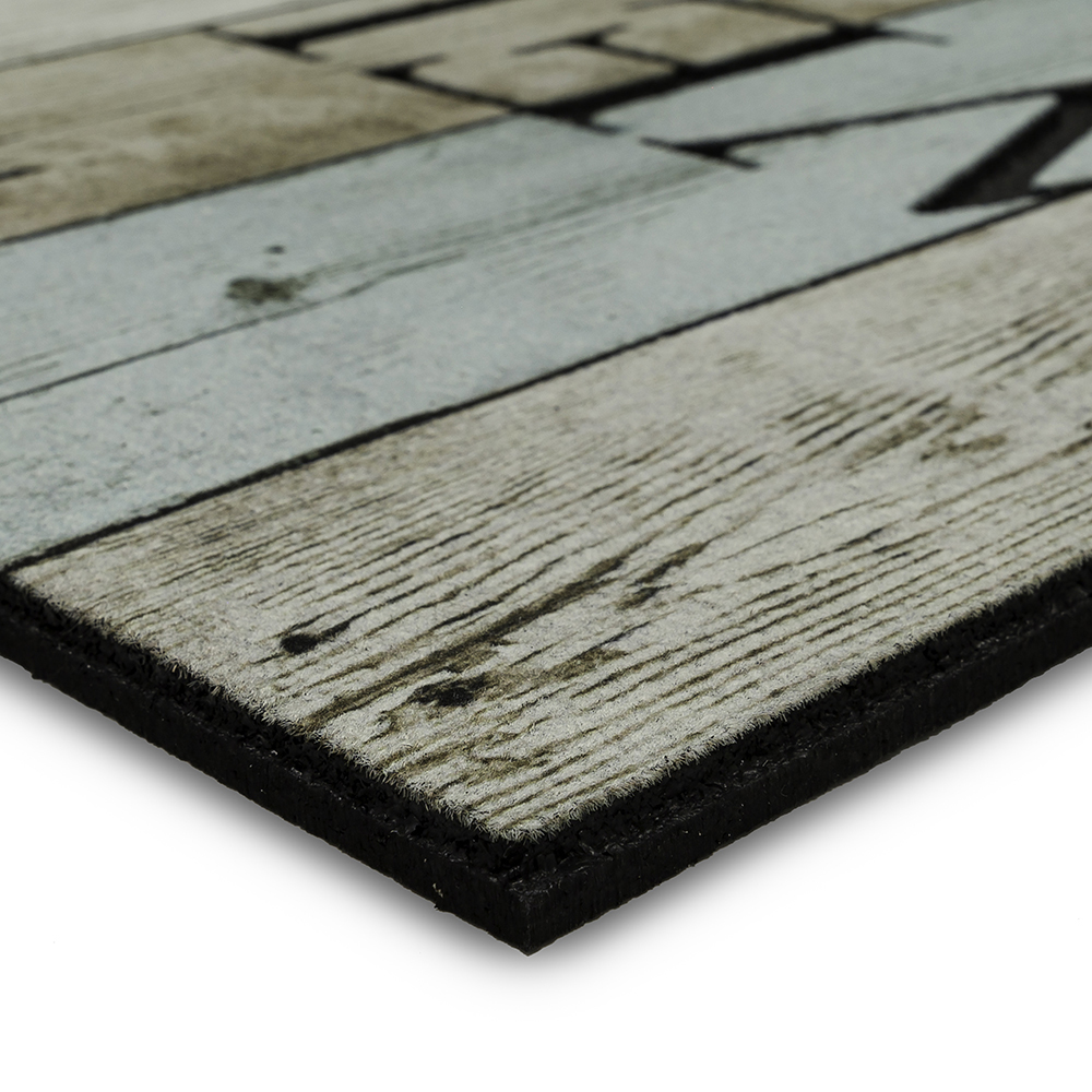 Mohawk Home Welcome Wood Rubber Doormat 18x30 photo 4