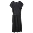 thumbnail image 2 of Akris Robe Midi en Dentelle Ceinturée Noire pour Femmes - 8, 2 of 2